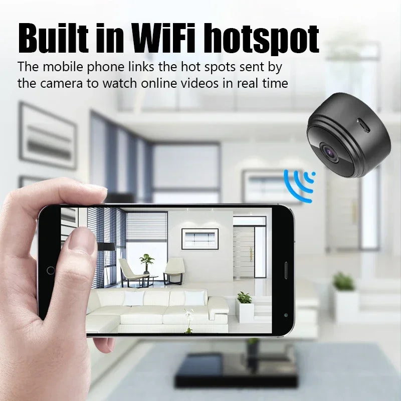 A9 WiFi Mini Camera – Wireless Smart Home Security & Video Recorder