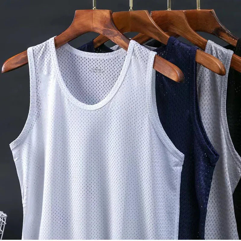 IronFit Men’s Ice Silk Quick-Dry Tank Top