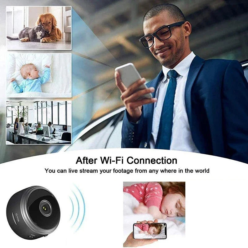 A9 WiFi Mini Camera – Wireless Smart Home Security & Video Recorder