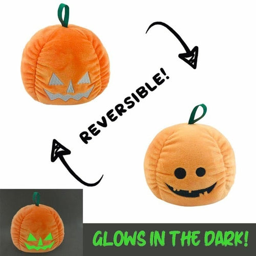 Halloween Luminous Reversible Plush Toy – Cute & Creative Gift