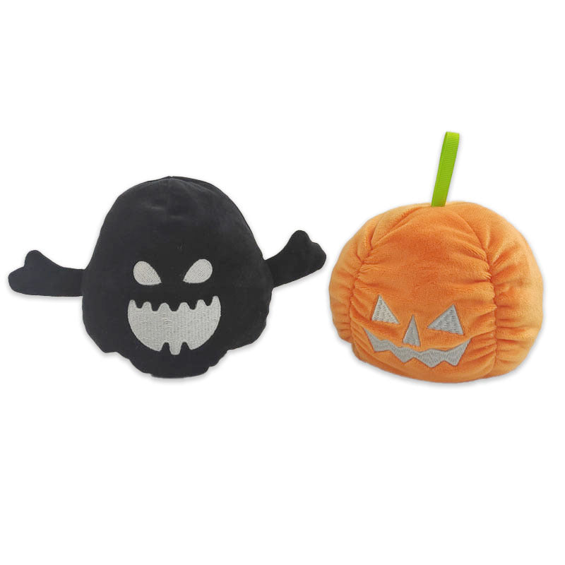Halloween Luminous Reversible Plush Toy – Cute & Creative Gift